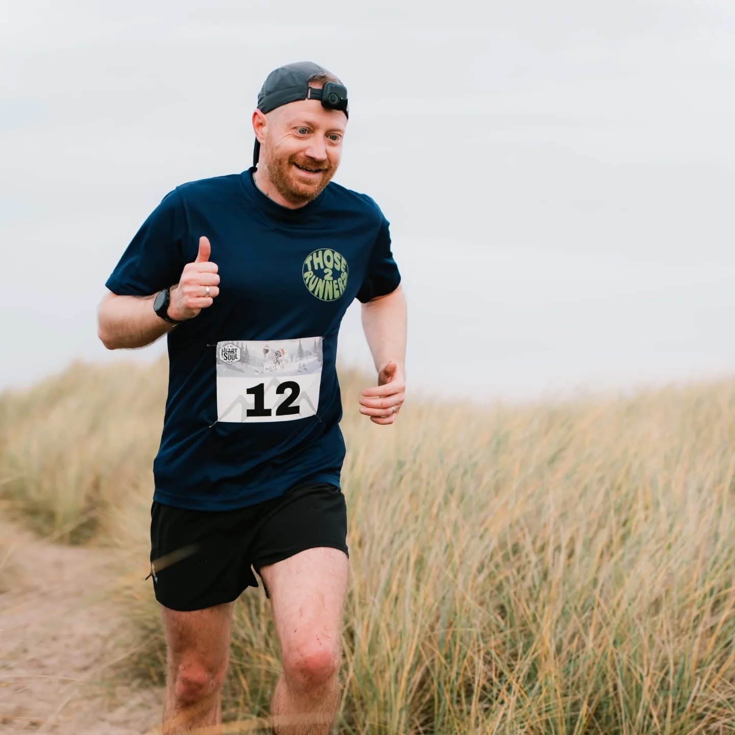 Chris on the dunes